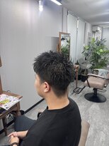 リイ(Lii)&nbsp;メンズ　ショート　スパイキーショート　ソフトツイスト