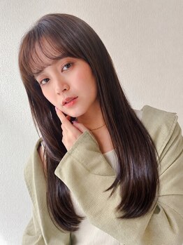 オークヘア 福間店(OAK hair calme)の写真/【福間駅徒歩3分♪】大人女性のうねり・広がりを解決。艶髪へ導くクオライン縮毛矯正で上品美髪♪