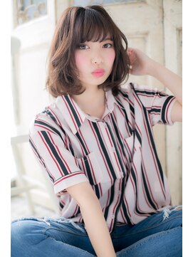 モッズ ヘア 福岡姪浜店(mod's hair) 大人かわいいセミウェットボブ