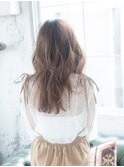 大人可愛いロングスタイル