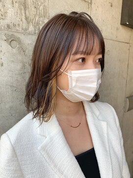 アルカナ 明治神宮前原宿(ARCANA) イエローベージュインナーカラー