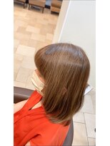 アッシュ 下丸子店(Ash)&nbsp;脱白髪染めハイライト【素材活かし透明感カラー】白髪率50％