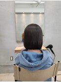 縮毛矯正×ミニボブ  〈春日井 Regalo レガロ〉