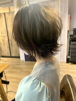 ヴィップルーム(viproom) ショートウルフ☆カーキベージュ