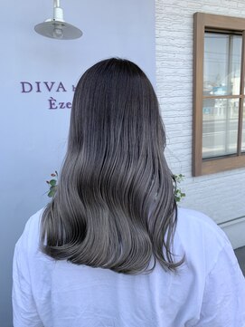 ディーヴァヘアーエズ(DIVA hair Eze) 【kotone】グラデーション*グレーカラー