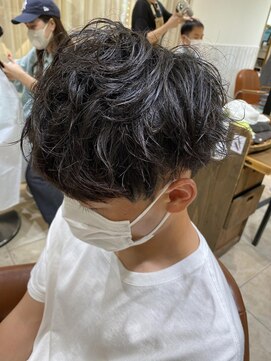 ネオリーブソラ 相模大野店(Neolive sola) メンズナチュラルパーマ/コンマヘア