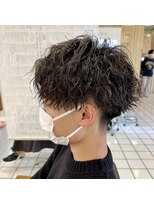 ヘアーアンドメイク サワ 上田本店(SAWA) 10代20代30代刈り上げセンターパートツイストスパイラルパーマ