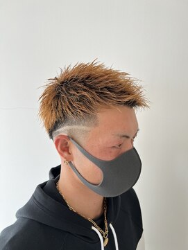 コワファースト させぼ五番街店(COIFF1RST) フェード×ラインStyle☆