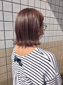 クレール グラン 富塚(clair,e gran) ハイライトカラー◎ピンクベージュ