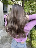 グレージュハイライト