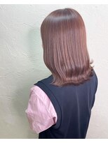 サボン ヘア デザイン カーザ(savon hair design casa+) ルフレカラー◆ラベンダーピンクベージュ