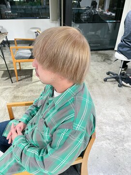 ザ オーダー(THE ORDER) メンズハイトーンカラー/ケアブリーチ/ミルクティーベージュ/