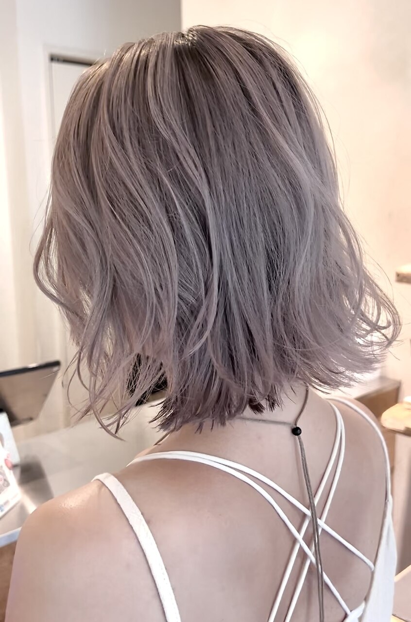 lohen ローヘン　レイヤードビジュープルオーバー　グレー LOHEN ローへン レイヤードビジュープルオーバー S115589918