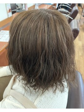 トップヘアー 本店(TOP HAIR) ミントアッシュ/ゆるパーマ／ボブ／パーマ