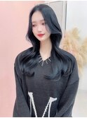 大人の色気くびれヘアー&ブルーブラック