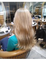 ロンド シャルム 吉祥寺(Lond charme)&nbsp;ハイトーンベージュ/ブロンドヘア/ケアブリーチカラー