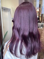 アン ブリーチ 大宮駅東口店(UN BLEACH)&nbsp;ブリーチ1回～ワインレッドカラー♪♪