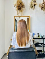 ヘアーデザイン ピニック(hair design P2C)&nbsp;トステアを使用したシルク架橋