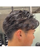 ショートスタイル　ニュアンスパーマ