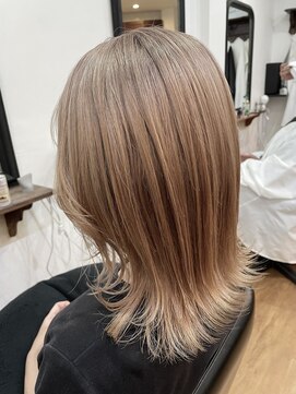 ジブドオブジェ(Jib d'obj) 八尾/ハイライト/髪質改善/酸性ストレート/バレイヤージュ