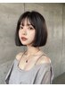 【いつまでも綺麗な髪へ】カット＋リタッチカラー＋4stepTr  8500
