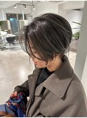 ケアブリーチ　ショート　髪質改善