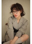 外国人風ニュアンスボブ