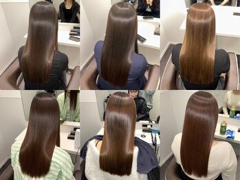 ウィステリア(Wisteria)の写真/【仕事帰りに最先端の髪質改善を】仕事帰りにフラッと髪質改善をしたい...を実現＊[縮毛矯正/髪質改善]