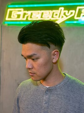 グリーディーフォックス 代々木(Greedy FOX) 波巻き/ハイライト/マッシュパーマ/ウルフ[シェービング]