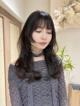 クーナバイトマト 横浜(Cuna by TOMTO) 【YUYA】ロングレイヤー_レイヤーカット_韓国風レイヤー_横浜