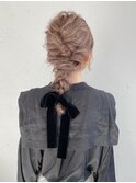 結婚式ヘアセット/ヘアセット/ヘアアレンジ/セット/アレンジ