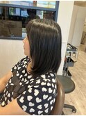 内巻きレイヤースタイル