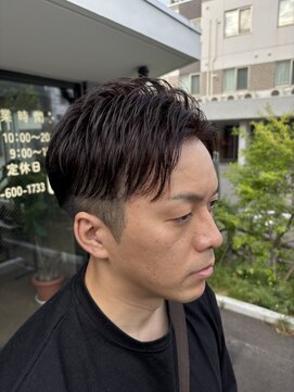 リラックス(Re:LUCK'S) アップバンク　グレーカラー茶