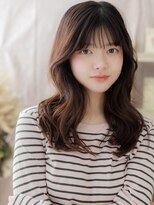 カバーヘアアンドスパ ブリス 浦和(COVER HAIR&SPA bliss)&nbsp;大人かわいい韓国風巻きガーリーロングa浦和20代30代40代