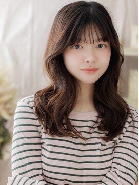 カバーヘアアンドスパ ブリス 浦和(COVER HAIR&SPA bliss) 大人かわいい韓国風巻きガーリーロングa浦和20代30代40代