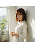 モーヴピンク/ローズブラウン/レイヤーボブ/越谷/20代30代