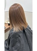 髪質改善ストレート/ナチュラルベージュ