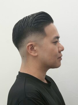 アストロ(ASTRO) クラシックフェード×オールバック/刈り上げ/メンズ