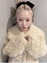 ペレ アネックス 大阪梅田茶屋町店(PELE ANNEX)&nbsp;ミディアムヘア/デザインカラー/フェイスフレーミング/梅田