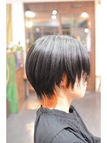 ポタム 東中野(potamu)&nbsp;ショートウルフにインナーカラー