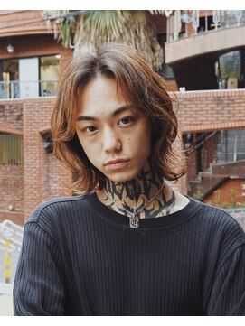 フィフス 渋谷(fifth) 渋谷メンズミディアムパーマスパイラルパーマメンズボブパーマ