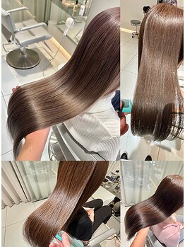 シー 立川(Si)の写真/気になる髪のお悩み解消◎髪質改善カラーと美髪縮毛矯正で潤いとツヤをご提供しています!