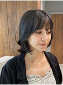 結んだ時も可愛い/似合わせ顔周りサイドバングレイヤーカット