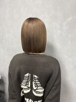 マナヘアー 倉敷(Mana Hair)&nbsp;透明感ベージュ×髪質改善×ボブ　#倉敷