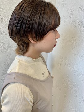 ペイジヘアー(paige hair) マッシュウルフ/ショートヘア／インナーカラー