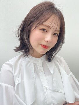 リヤン 表参道(lyann) 大人ガーリーダークアッシュ似合わせカットイヤリングカラーa