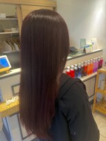 ネオリーブサイン 大森店(Neolive sign) ブリーチなし×レッドブラウンカラー 【大森】