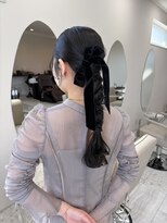 オルメ(olume)&nbsp;お呼ばれタイト編み下ろし