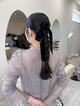 オルメ(olume) お呼ばれタイト編み下ろし