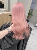 インナーカラー/トリートメント/デザインカラー/ペールピンク